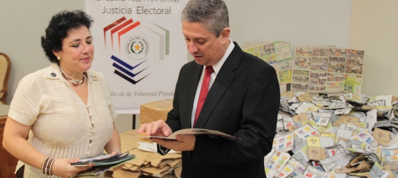 TSJE entregó más de 15 mil kilos de materiales electorales para su reciclado 