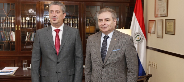 Presidente del TSJE recibió en visita protocolar a Embajador de la Federación Rusa